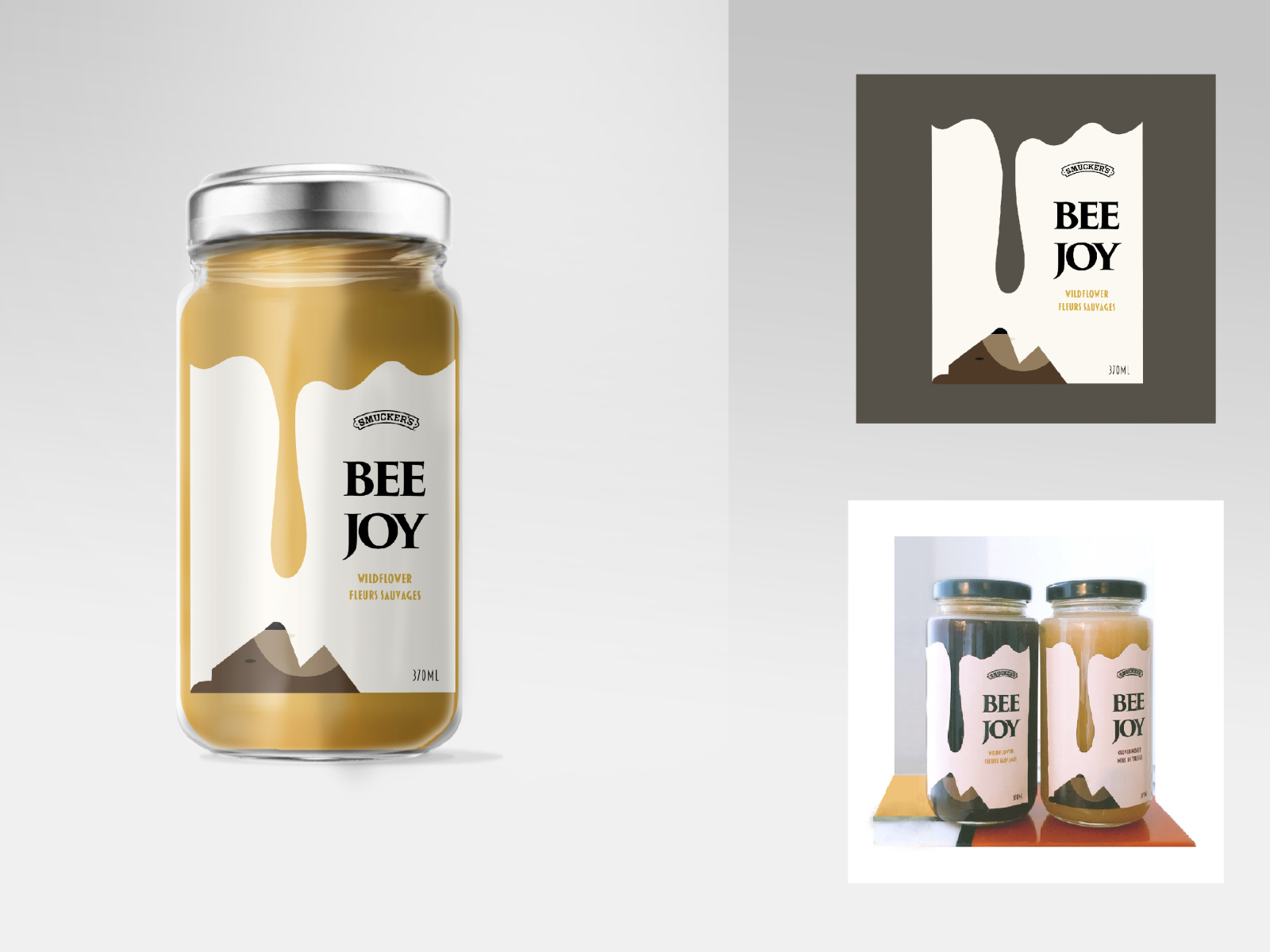 Download Honey Glass Jar Mockup by Summer Liang on Dribbble
