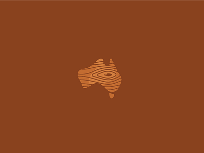 wood australia australia icon logo modern simple symbol texture wood