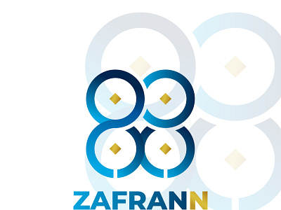 Zafrann Design Logo arabic logo design islamicart islamiclogo logo vector