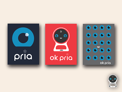Pria Design Concepts branding design vector