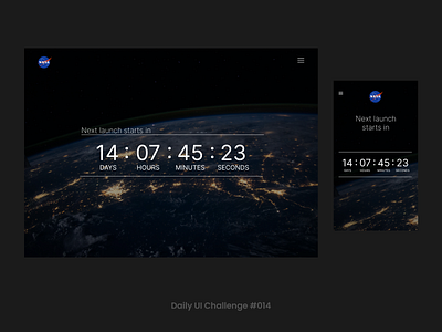 #DailyUI #014 - Countdown Timer