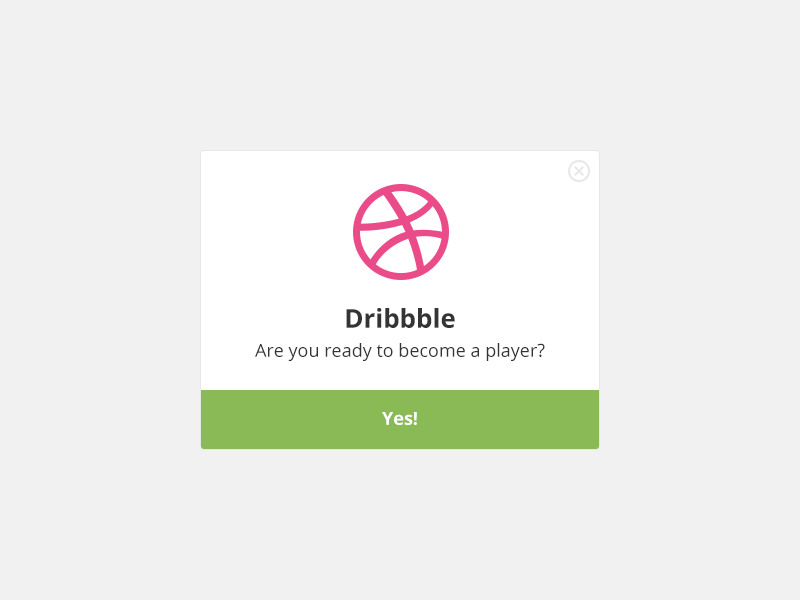 Dribbble Invite [2x] animation color design draft dribbble gif invitation invite modal popup