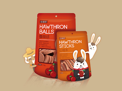 Hawthorn Balls - Package design branding cartoon package
