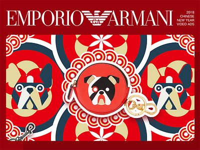 Emporio Armani 2018 Chinese New Year Video Ads ads cartooning graphic design illustration video