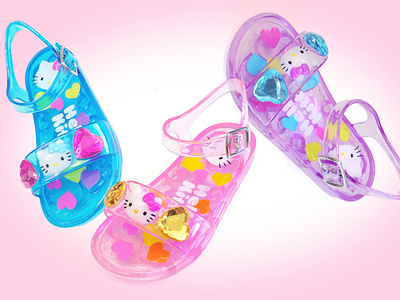 Hello Kitty Jelly Sandals