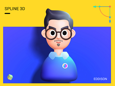 Spline 3D Cartoon portraits