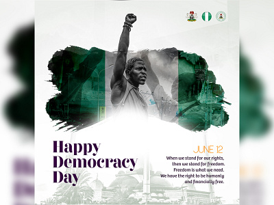 Happy Democracy Day responsibilty rights