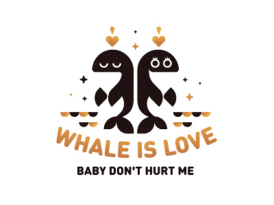 Whale is love boyfriend fish girlfriend logo love poster relationship romantic sea sparks valentines whale