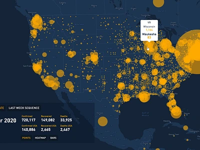 World Map - Data Driven PopUps circles data data analysis data analytics data mining data visualisation data visualization data viz dataviz geographic illustration infograph infographic infographic design infographics information design interactive map mapbox maps storytelling