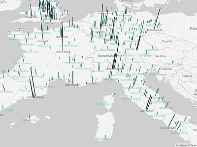 Stadiums in Europe app chart data data analysis data mining data visualisation data visualization data viz dataviz design geographic geography infographics interactive map mapbox maps sports storytelling ux web