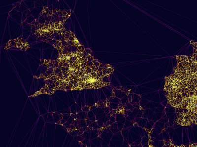 Europe EVcharge Density Map - Zoom