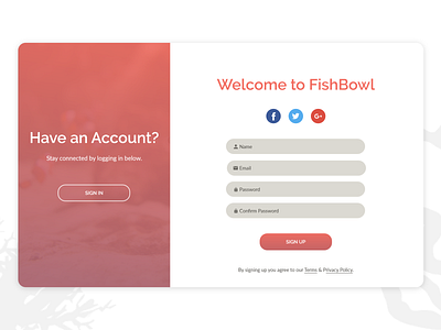 Daily UI Challenge #001 - Sign Up 001 dailyui debut design sign up screen ux web