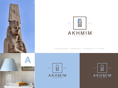 akhmim logo concept