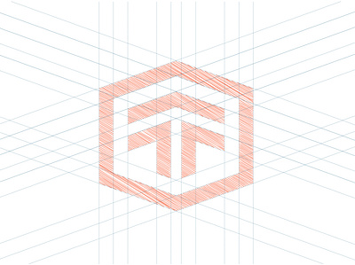 TECH TRACK 🔥❤️ art branding design flat icon illustrator logo minimal vector