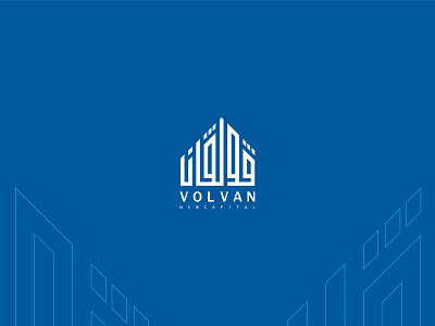 volvan --- final logo arabic art branding calligraphy design flat icon identity illustrator lettering logo minimal mobile type typography vector