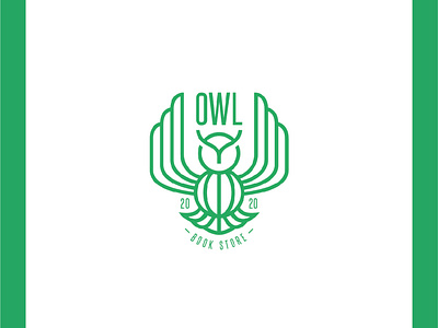 owl - bookstore - logo