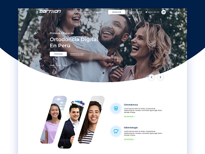 Dorthon agency care dental dental care design experience interface invisible medic medical medicine ui ui design user user experience user interface ux ux design web web design