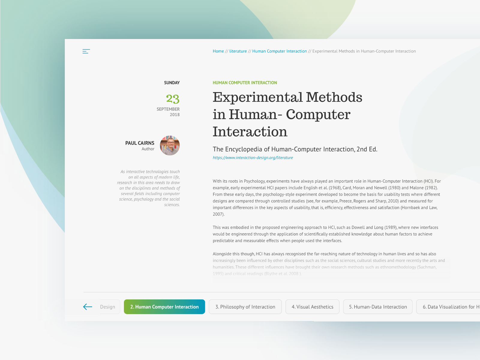 Innerpage by Arief Kurniawan on Dribbble