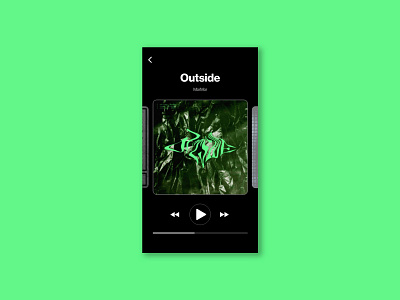 DAILY UI: music player