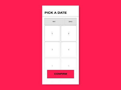 DAILY UI: Date picker daily 100 challenge daily ui daily ui challenge date picker ui ux