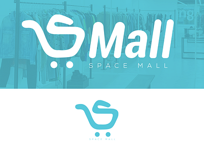 Spacemall Logo brand brand identity branding branding design design digital logo facebook graphic logo graphicdesign illustration instagram logo vector webdesign