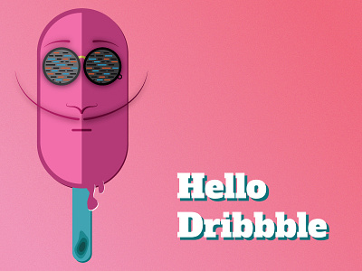 Hello Dribbble dribbble hello