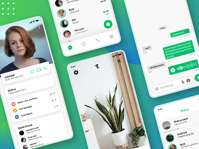 WhatsApp - UI Redesign Concept