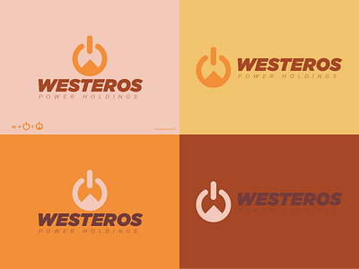 Westeros Power Holding Brand Logo Design