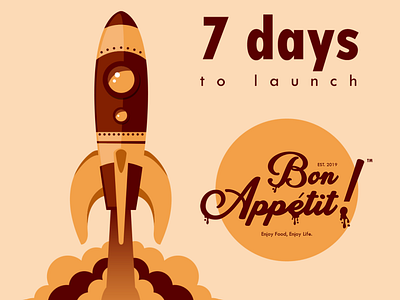 Bon Appetit Countdown Visual Design