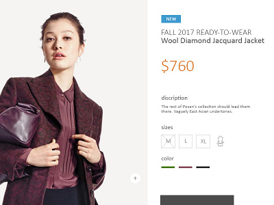 Fashion eCommerce Site cart page ecommerce layout ux web design