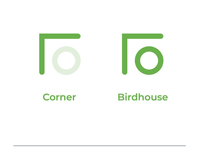 Corner Birdhouse Logo