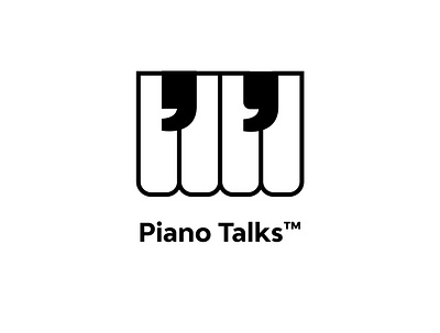 Piano Talks branding design logo logo logodesigner logos l0go logobranding logodesign logodesigner logodesigns logoinspiration logos