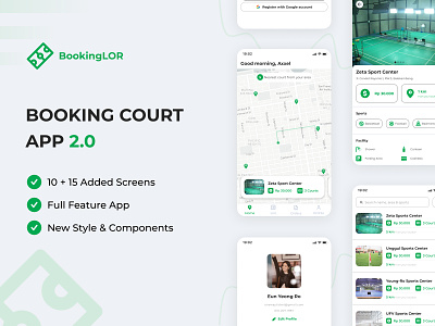 Booking Court App 2.0 - Details