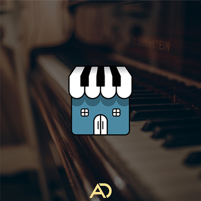 Piano Store branding logo logodesign logodesigner logos