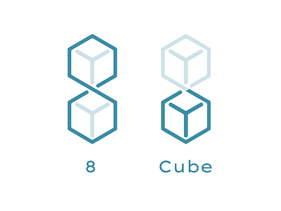 Eight cube logo