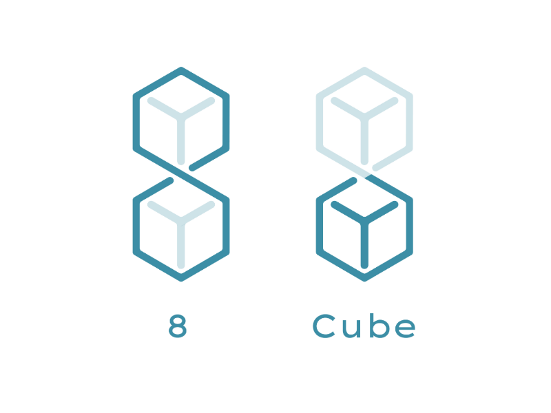 Eight cube logo logoinspiration logodesign logo