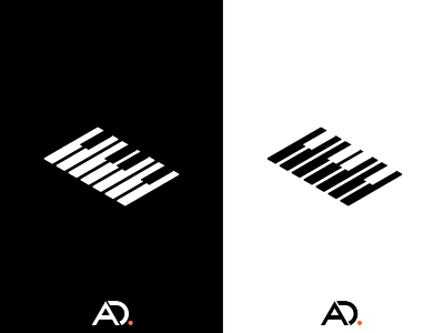 Piano Cross logo logodesigner logos l0go