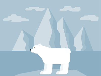 Day2- a bear in Adobe Illustrator. 100 days challenge illustrator illustration