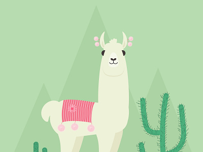 Day3- Alpaca in Adobe Illustrator 100 days challenge illustrator illustration
