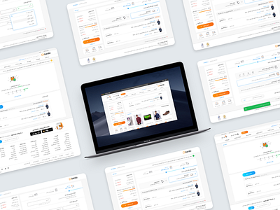 Marketplace Checkout Process reDesign checkout e commerce ecommerce online shopping rocket internet user flow ux design uxui