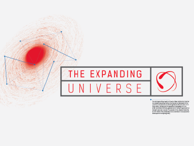 Expanding Universe Theory galaxy science space theory typography universe