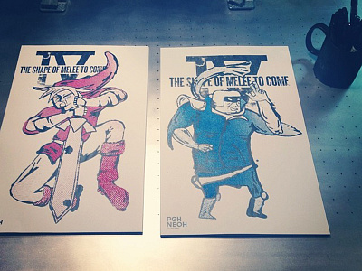 Some posters captain falcon illustration link posters screen print zelda