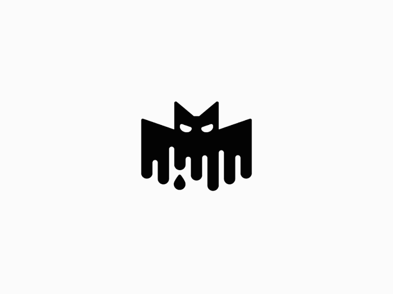 Bat Animated after effect animation branding cel gif logo vector