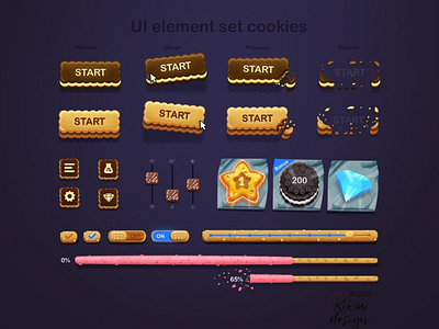 Revive UI elements look and feel, Cookies!