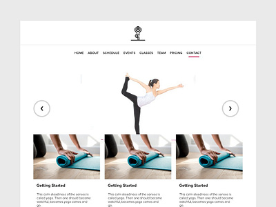 Fitness Health Landing Page by Gupteshwar on Dribbble