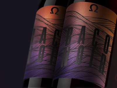 Wine Bottle Label Multi branding design illustration logo typography vector