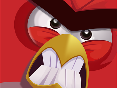 Angry Bird design illustration vector