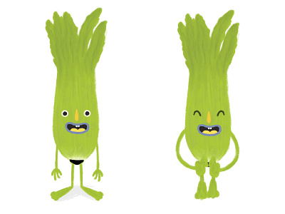 Celery mate celery character design healthy illustration juice veggie