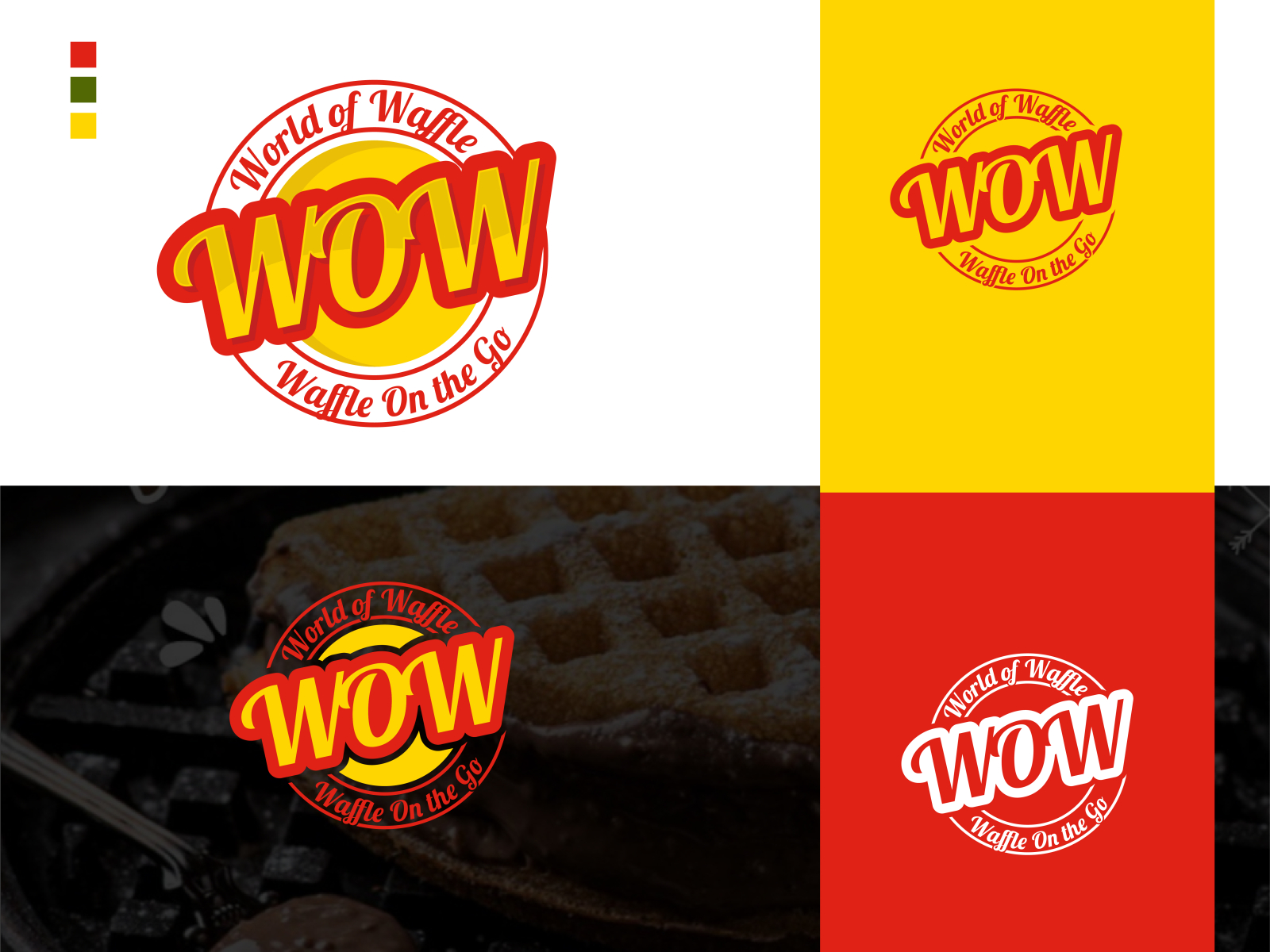 Delicious Belgian Waffle Logo Vector Graphic by Hati Royani · Creative  Fabrica