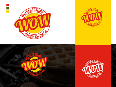 waffle logo 3d animation branding creative designer design graphic design hassan islam illustration logo motion graphics typography ui ux vector waffle logo